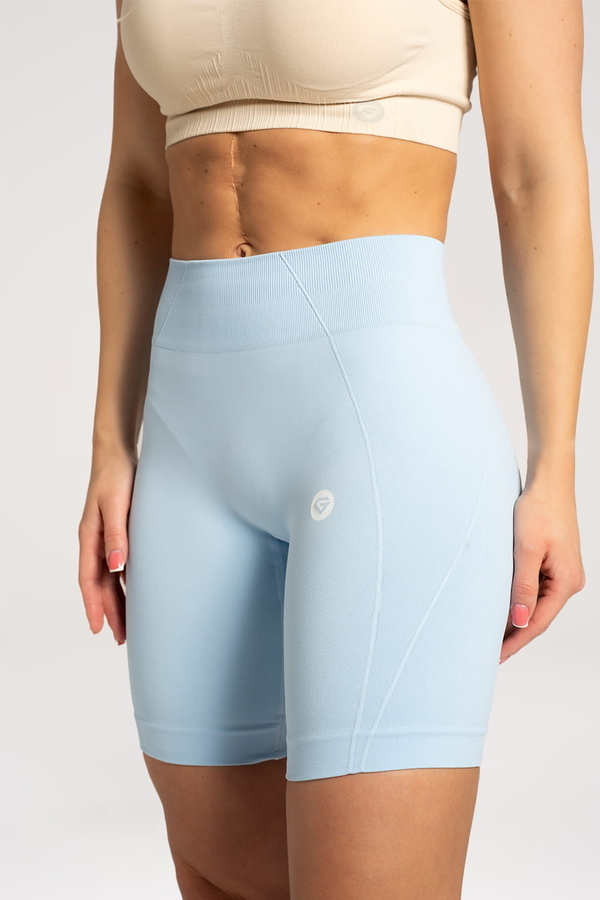 Gym Glamour Biker Kraťásky Basic Blue, M - 1