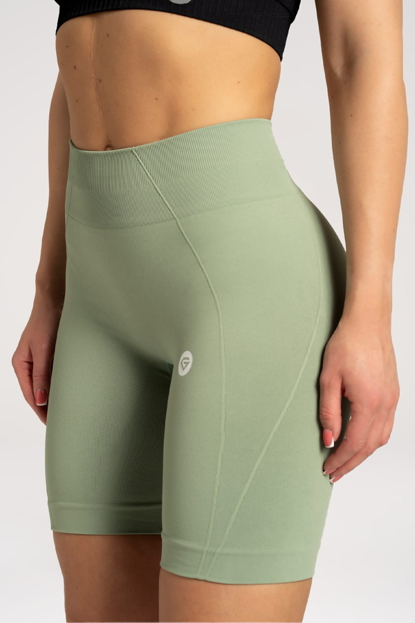 Gym Glamour Biker Kraťásky Basic Green, XS - 1