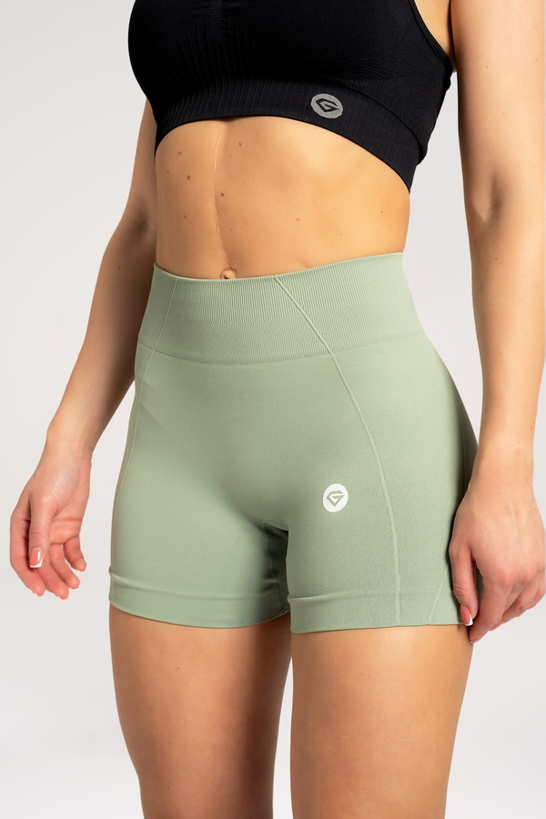 Gym Glamour Kraťásky Basic Green, S - 2