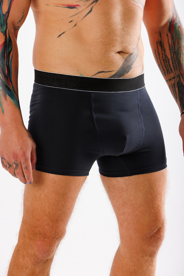 GoldBee Boxerky Navy, XXL - 5